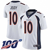 Nike Broncos 10 Jerry Jeudy White 100th Season Vapor Untouchable Limited Jersey Dzhi,baseball caps,new era cap wholesale,wholesale hats